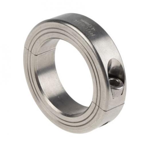 Nákružek hřídele Dva kusy Svěrný šroub MSP-40-SS Ruland 60 mm OD, šířka: 15 mm, Nerezová ocel