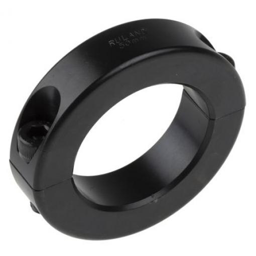 Nákružek hřídele Dva kusy Svěrný šroub MSP-50-F Ruland 78 mm OD, šířka: 19 mm, Uhlíková ocel