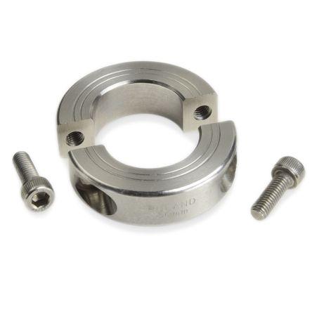 Nákružek hřídele Dva kusy Svěrný šroub MSP-6-SS Ruland 16 mm OD, šířka: 9mm, Nerezová ocel