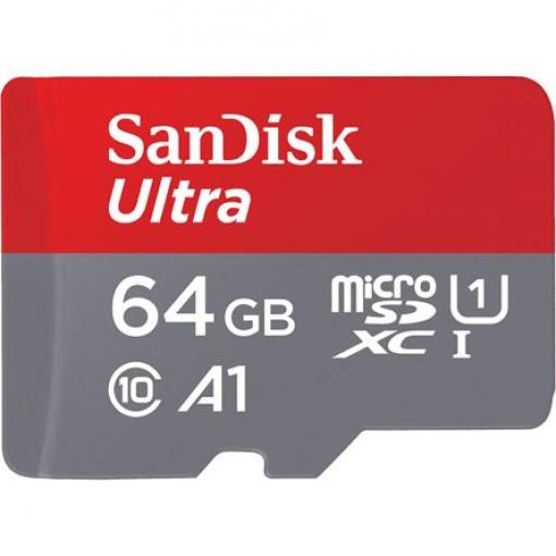 Karta Micro SD MicroSDXC 64 GB Ne Sandisk, řada: Ultra -25 → +85°C