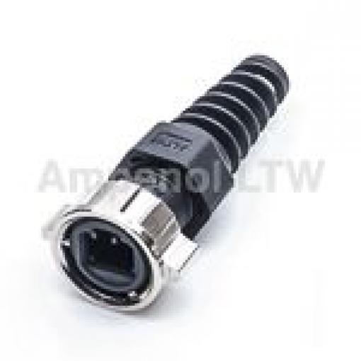 Amphenol Industrial Konektor RJ45, řada: RCM Vnitřní, Rovný, Kabel Stíněné, počet portů: 1portový