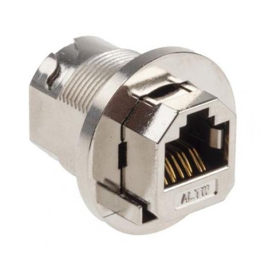 Amphenol Industrial Konektor RJ45, řada: RCM Vnitřní, Rovný, Montáž do panelu Stíněné, počet portů: 1portový