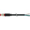 Kabel ovladače snímače, A: Vnější, A: Rovný 3, B: Bez koncovky, 50 V ac, 30 V ac/dc, 60V dc, IP65, IP66K, IP67, řada: