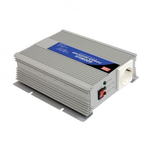 MEAN WELL Napájecí měnič, stálý výkon: 600W, vstupní: 12 V dc, výstup: 230 V ac