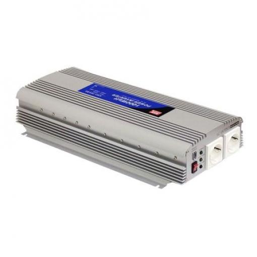 MEAN WELL Napájecí měnič, stálý výkon: 1500W, vstupní: 12 V dc, výstup: 230 V ac