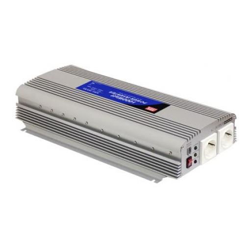 MEAN WELL Napájecí měnič, stálý výkon: 1500W, vstupní: 12 V dc, výstup: 230 V ac