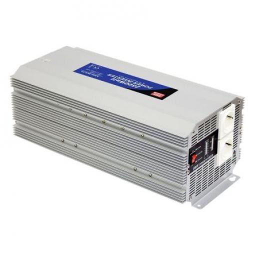MEAN WELL Napájecí měnič, stálý výkon: 2500W, vstupní: 12 V dc, výstup: 230 V ac