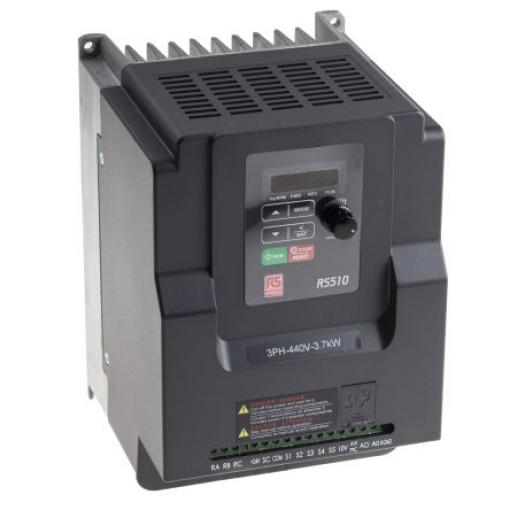 Měnič kmitočtu, řada: RS510 3.7 kW 3 599Hz 480 V IP20 RS PRO 9.2 A