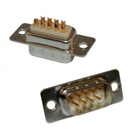 Norcomp Konektor D-Sub, řada: 172, počet kontaktů: 25, orientace těla: Rovný 2.54 mm, Montáž do panelu Vnější, D-SUB,
