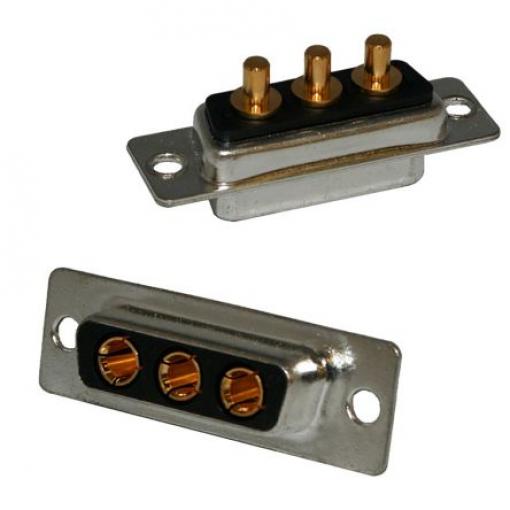 Norcomp Konektor D-Sub, řada: 681M, počet kontaktů: 7, orientace těla: Rovný 2.77 mm, Průchozí otvor Vnější, D-SUB, 1.0