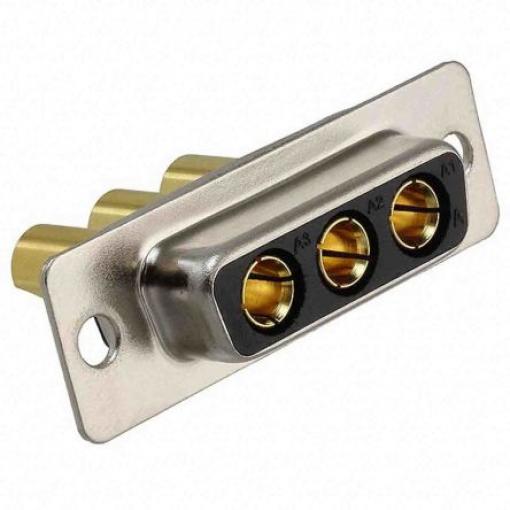 Norcomp Konektor D-Sub, řada: 680S, počet kontaktů: 3, orientace těla: Rovný 6.85 mm, Montáž do panelu Vnitřní, 1.0 kV