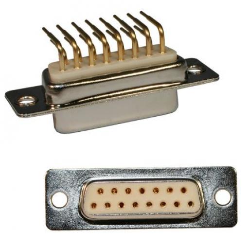 Norcomp Konektor D-Sub, řada: 173, počet kontaktů: 25, orientace těla: Pravý úhel 2.54 mm, Průchozí otvor Vnější, D-SUB,