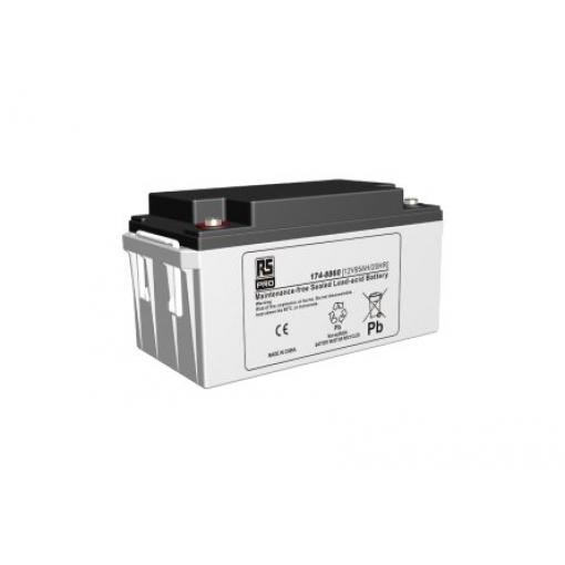 konstrukce AGM 65 Ah Žáruvzdorné RS PRO 12 V