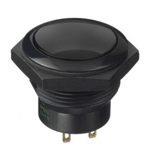 APEM Tlačítkový spínač, řada: FP DPDT Panel Okamžité 30.5 mm 200 mA 12 V dc