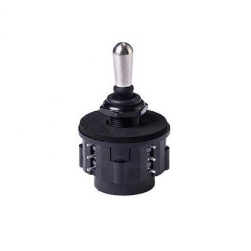 APEM Joystickový, řada: NZ IP67 2osý Páka Dvouosé potenciometrické 2 A Pájecí 125 V ac CO 50 °C -25 °C