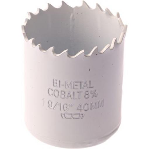 Vrták, Kobaltová ocel, Neželezný kov, Dřevo, Plastové, Železné 40 mm Bimetal hloubka řezu 32 mm RS PRO