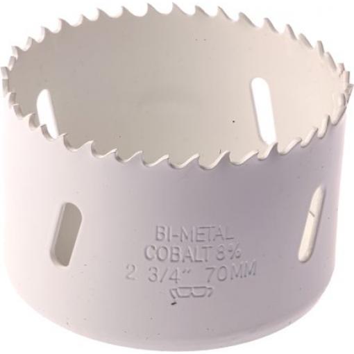 Vrták, Kobaltová ocel, Železné, Dřevo, Neželezný kov, Plastové 70 mm Bimetal hloubka řezu 32 mm RS PRO