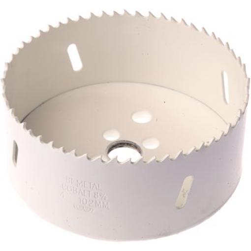 Vrták, Kobaltová ocel, Plastové, Dřevo, Kov 102 mm Bimetal hloubka řezu 32 mm RS PRO