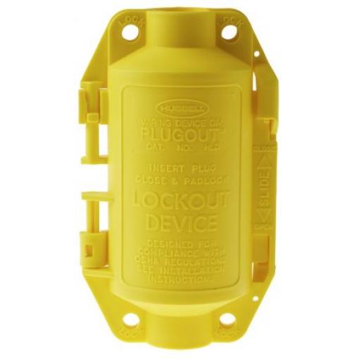 Brady, Blokování elektrické zástrčky Žlutá, Polypropylen Uzamčení 9.4 mm