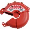 Brady, Uzamčení ventilu brány Červená 2 zámek, ABS Uzamčení 9.65 mm