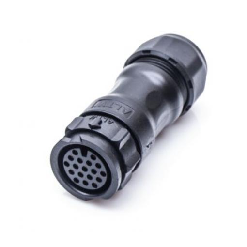 Kulatý konektor, počet kontaktů: 14, Kabel, velikost: Standard Amphenol Industrial, pohlaví kontaktu: Vnitřní, orientace