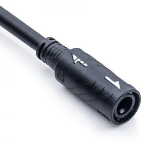 Kabel ovladače snímače, A: Vnitřní, A: HS Lock velikost D 3, B: Volný konec, B: Neuzavřený, 300V ac/dc, IP68, řada: Q8D