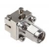Cinch Koaxiální konektor, řada: 145 Vnější, 50 Ω, orientace těla: Rovný, Montáž na přírubu Konektor SMA Pájecí, 40GHz 85