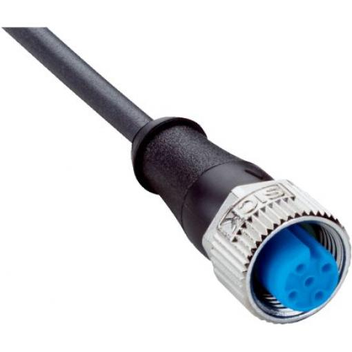 Kabel ovladače snímače, A: Vnitřní, A: M12, Rovný 5, B: Bez koncovky, 125V 5, IP65, IP66K, IP67 SICK 5 m