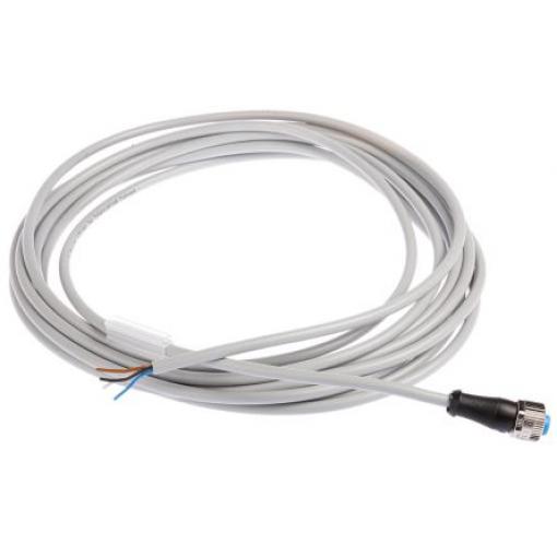 Kabel ovladače snímače, A: Vnitřní, A: M12, Rovný 4, B: Bez koncovky, 250V 4, IP65, IP66K, IP67 SICK 5 m