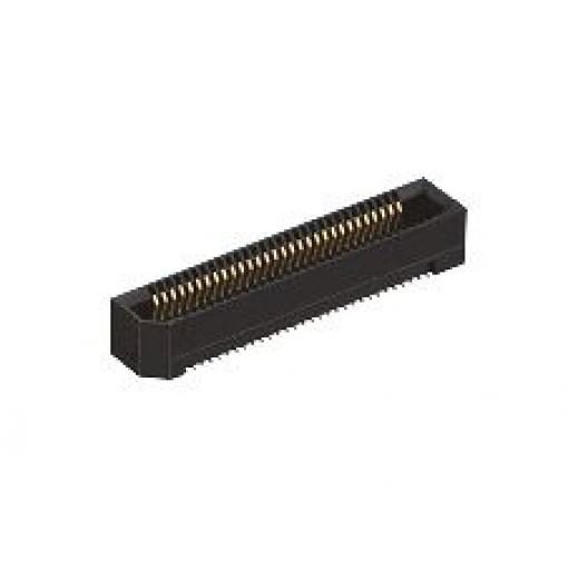 Patice PCB, řada: ER8, orientace těla: Rovný, rozteč: 0.8 mm Deska-deska, počet kontaktů: 10, počet řad: 2, Povrch