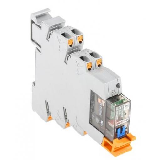Phoenix Contact Relé rozhraní 24 V dc DPDT Lišta DIN PLC-RPT- 24DC/21-21/MS 18 mA