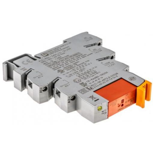 Phoenix Contact Modul relé 24 V dc DPDT Lišta DIN PLC-RSC- 24DC/21-21/EX 18 mA