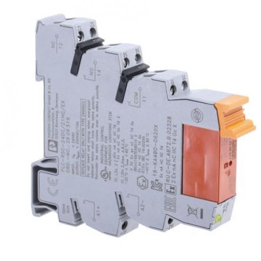 Phoenix Contact Relé rozhraní 24 V dc SPDT Lišta DIN PLC-RSC-24DC/21HC/EX 18 mA