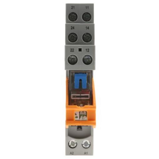 Relé rozhraní 24V dc SPDT Lišta DIN RIF-1-RSC-LDP-24DC/1X21MS 250V ac/dc