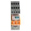 Relé rozhraní 24V dc DPDT Lišta DIN RIF-2-RSC-LDP-24DC/2X21 250V ac/dc