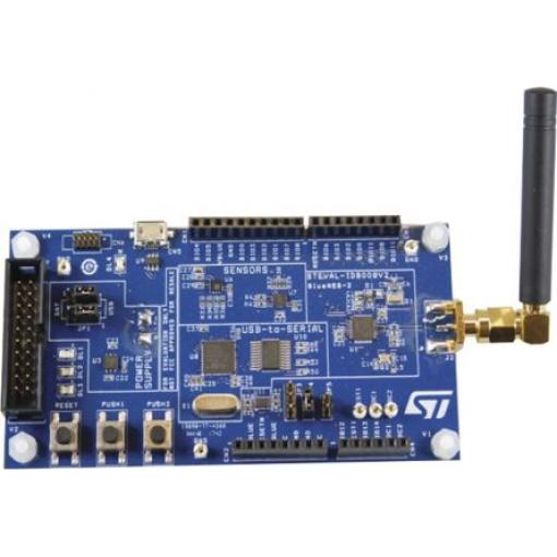 Komunikační a bezdrátový vývojový nástroj pro USB STEVAL-IDB008V2 Bluetooth STMicroelectronics, klasifikace: Sada pro