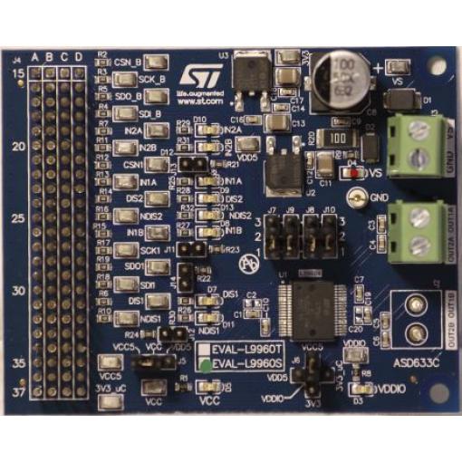 Vývojová sada Vyhodnocovací deska Budič s polovičním můstkem STMicroelectronics EVAL-L9960, pro použití s: SPC560P-DISP