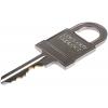 RS PRO, Bezpečnostní blokovací visací zámek Červená 1 zámek, ABS, Nylon Uzamčení 5 mm