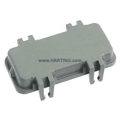 HARTING Ochranný kryt, Ochranný kryt, řada: Han B 2.08 mm², 0.5 mm² -, 250 V, pro použití s: Kryty, 16B