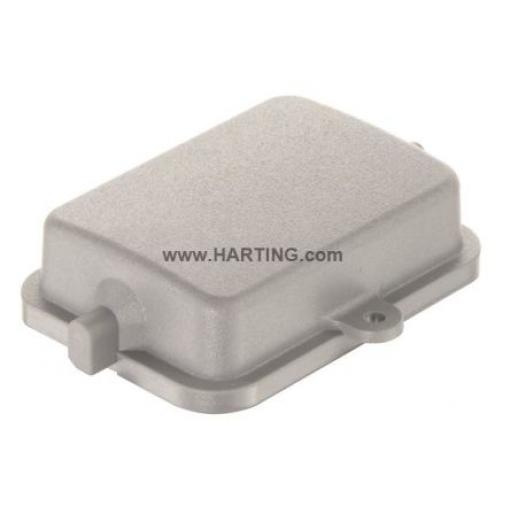 HARTING Ochranný kryt, Ochranný kryt, řada: Han B 2.08 mm², 0.5 mm² -, 250 V, pro použití s: Pouzdra s přepážkovou