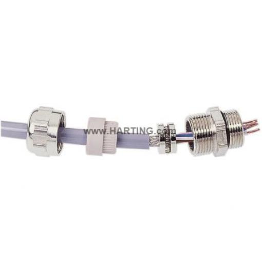 Příslušenství napájecích konektorů pro vysoké zatížení pro průměr svazku 8 mm Kov HARTING