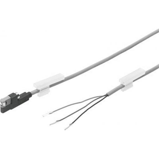 Pneumatický polohový detektor, řada: SMT-10G, Vsuvka M8X1, Kabel, 3vodičový, Kabel se zástrčkou, 3 kolíků IP68, IP65 30
