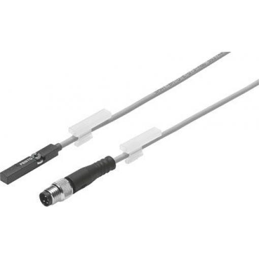 Pneumatický polohový detektor, řada: SMAT-8M, Kabel se zástrčkou IP65, IP68 30 V dc Festo Indikátor LED 553744