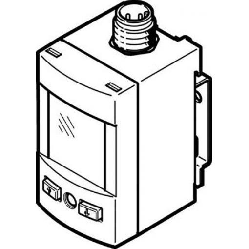 Tlakový snímač IP65, IP67, max. tlak: 0 bar Festo 30 V dc, přípojka portu: G 1/8 50 °C