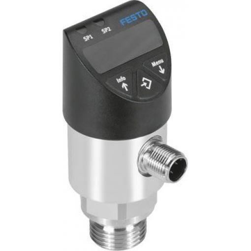 Tlakový snímač IP67, IP65, max. tlak: 1 bar Festo 35 V dc, přípojka portu: G 1/2 80 °C