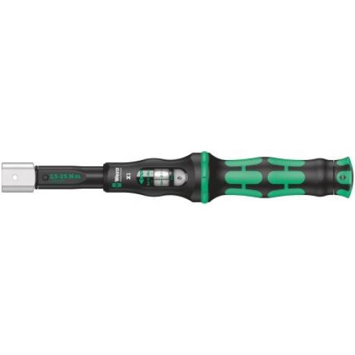 Momentový klíč Click Click-Torque X 1 9 x 12 mm Čtvercový 2.5 To 25 Nm Wera 292 mm