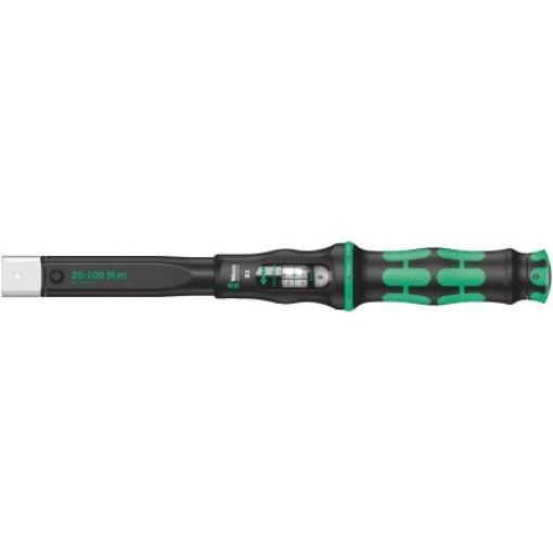 Momentový klíč Click Click-Torque X 3 9 x 12 mm Čtvercový 20 To 100 Nm Wera 372 mm