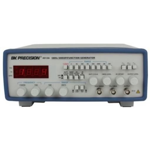 Generátor funkcí BK4012A 5 MHz 0.5 Hz BK Precision Proměnlivá rychlost procházení