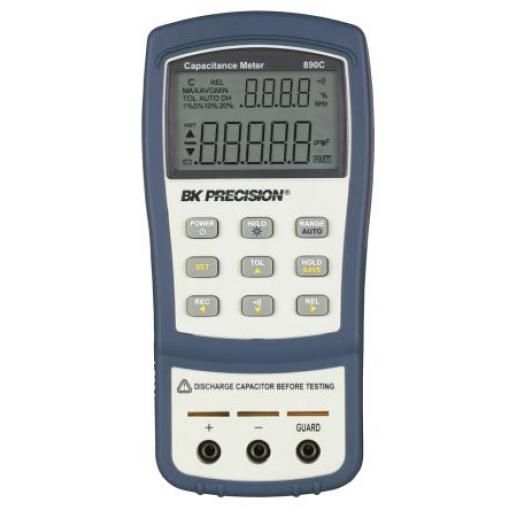 Měřič kapacity, číslo modelu: BK890C Ruční 50 mF BK Precision