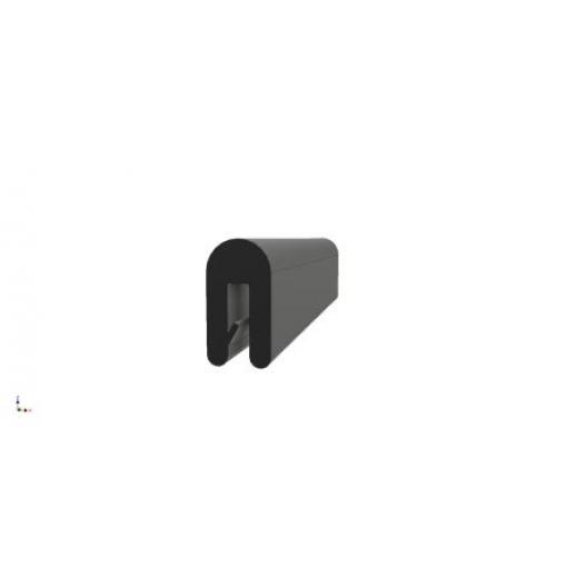 Ochrana hran, Etylen-propylen diodový monomer barva Černá, délka: 20 m x 11.5 mm x 6 mm RS PRO